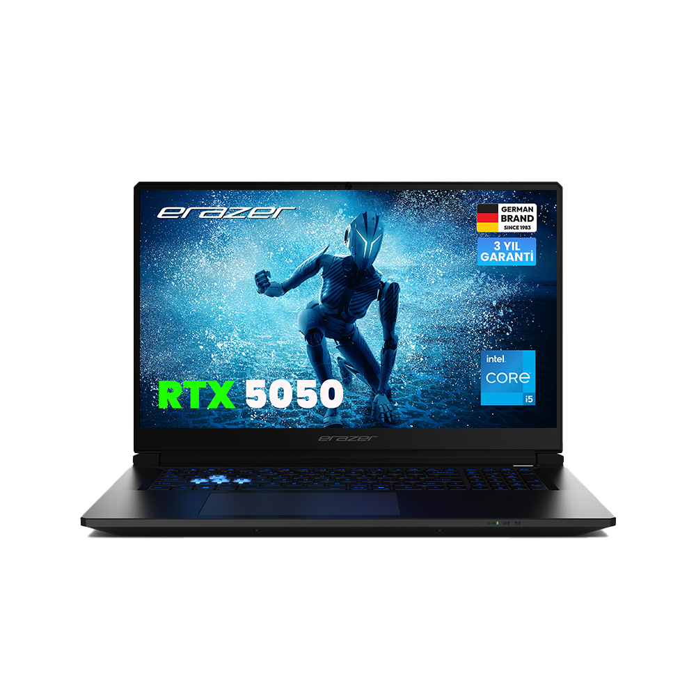 ERAZER Scout 15 E1 MD62765 Core I5 13420H 16GB 1TB RTX5050 15.6 144Hz FHD Win11 Oyuncu Laptop